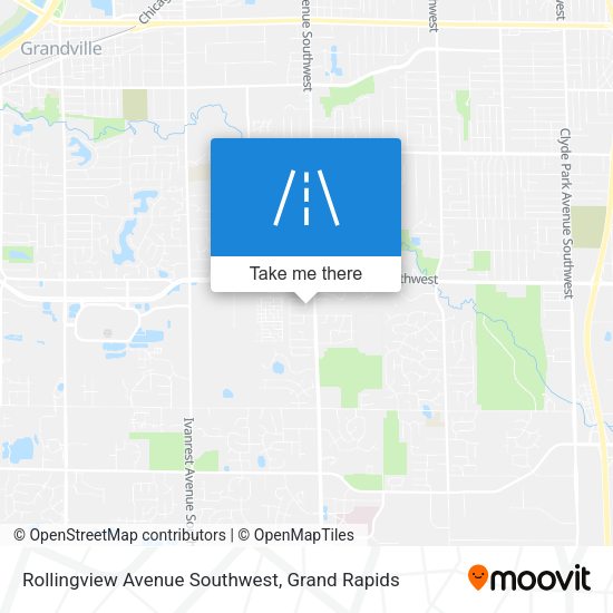 Mapa de Rollingview Avenue Southwest