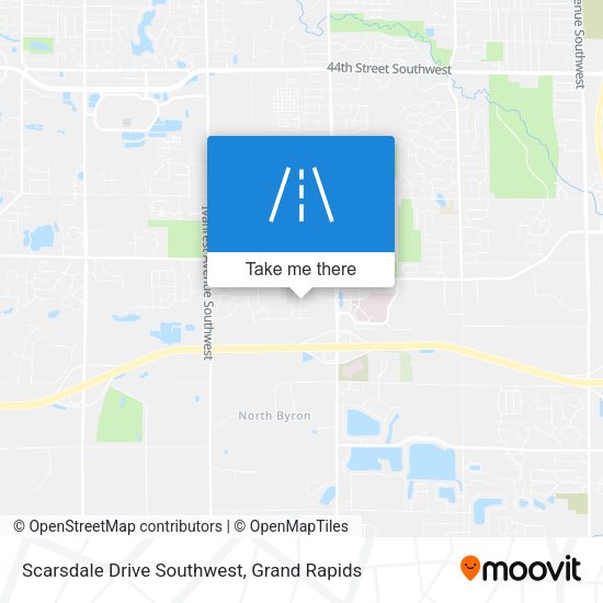 Mapa de Scarsdale Drive Southwest