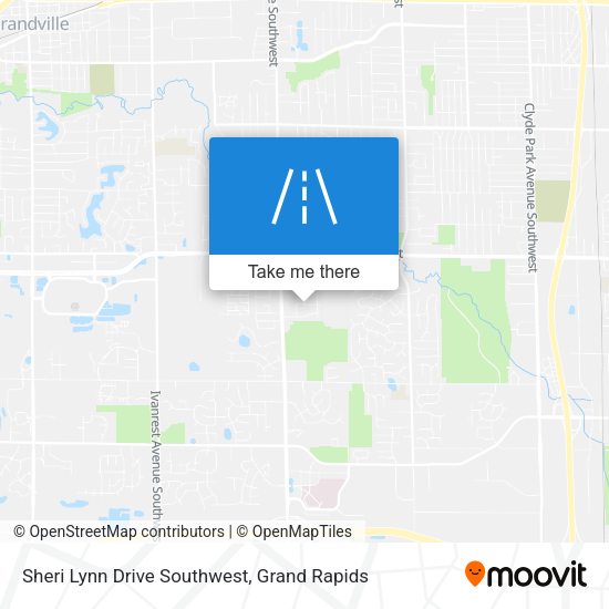 Sheri Lynn Drive Southwest map