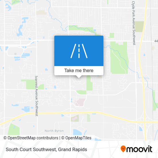 South Court Southwest map