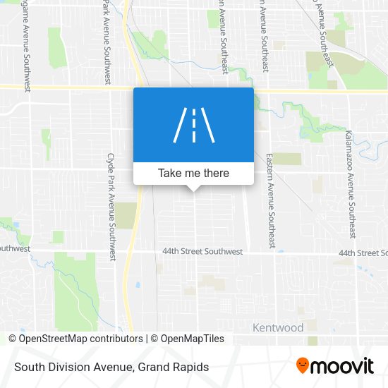 Mapa de South Division Avenue