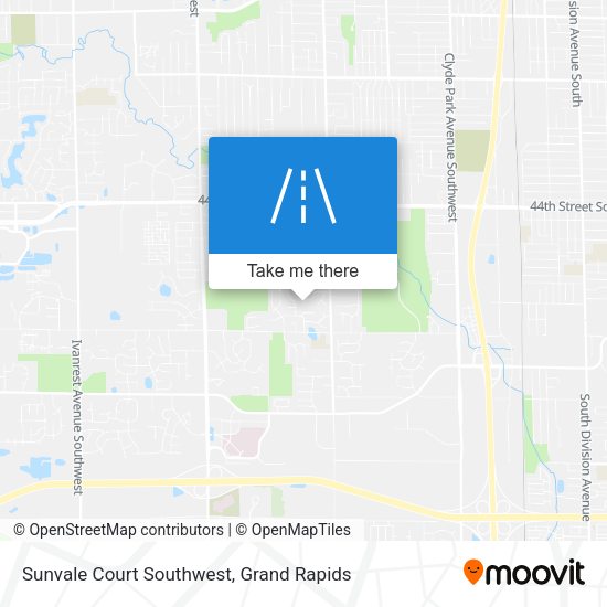 Sunvale Court Southwest map