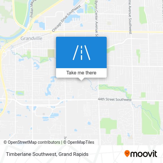 Timberlane Southwest map