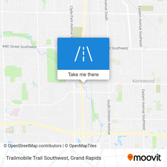 Mapa de Trailmobile Trail Southwest