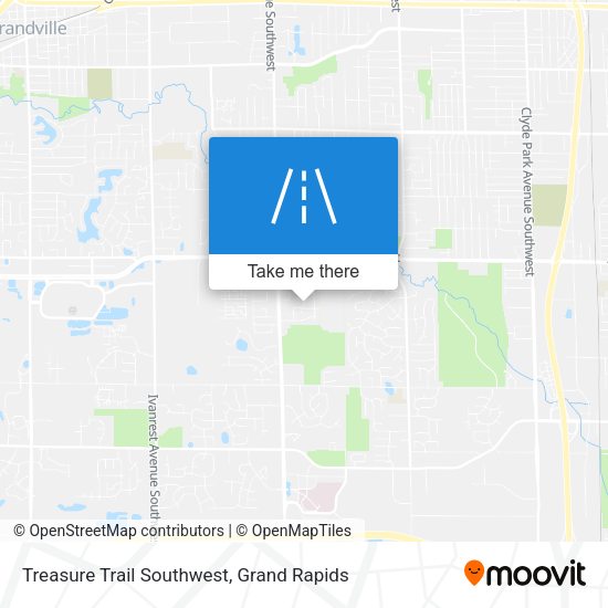 Mapa de Treasure Trail Southwest