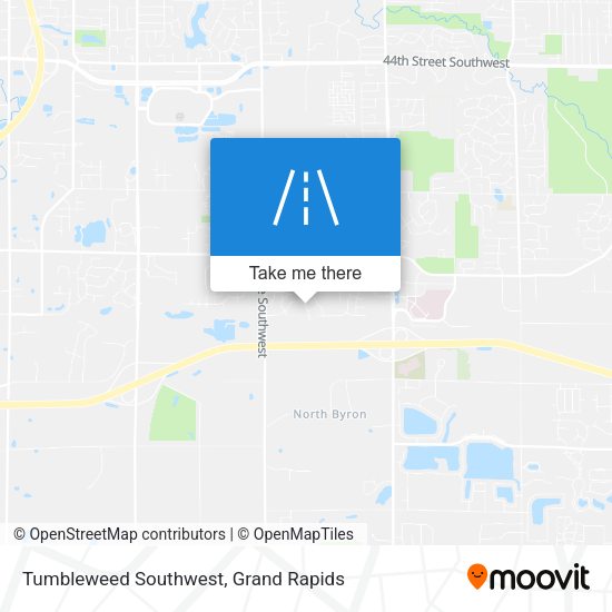 Mapa de Tumbleweed Southwest