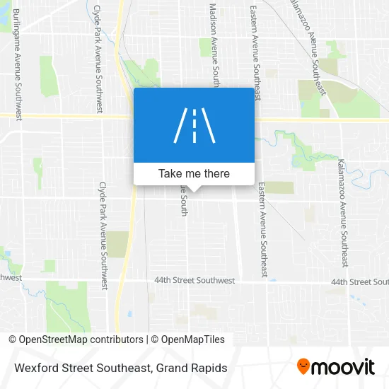 Wexford Street Southeast map