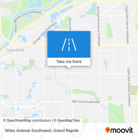 Mapa de Wilex Avenue Southwest