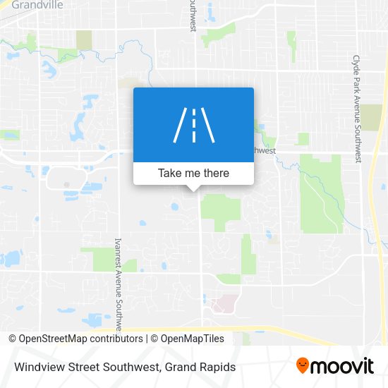 Mapa de Windview Street Southwest