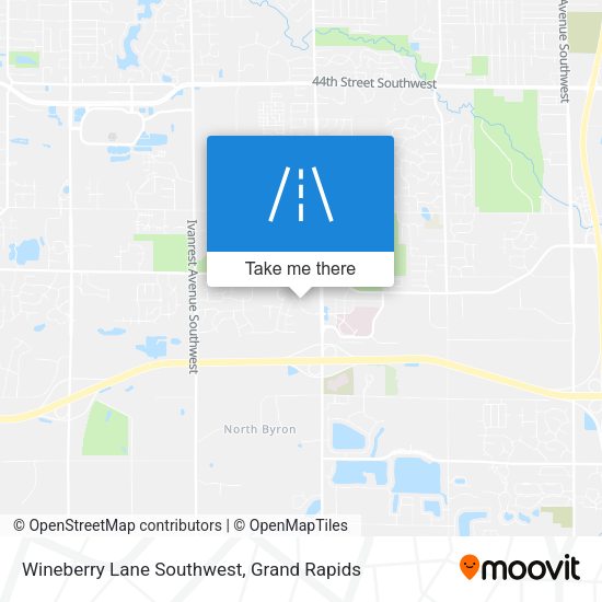 Wineberry Lane Southwest map
