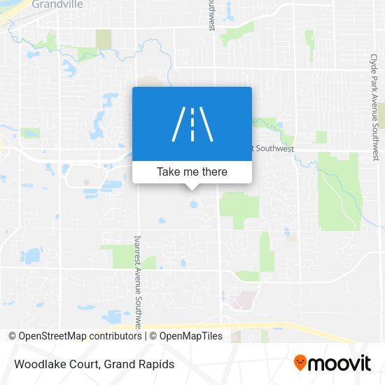 Woodlake Court map