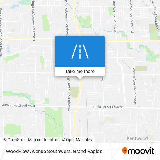 Woodview Avenue Southwest map