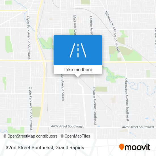 Mapa de 32nd Street Southeast