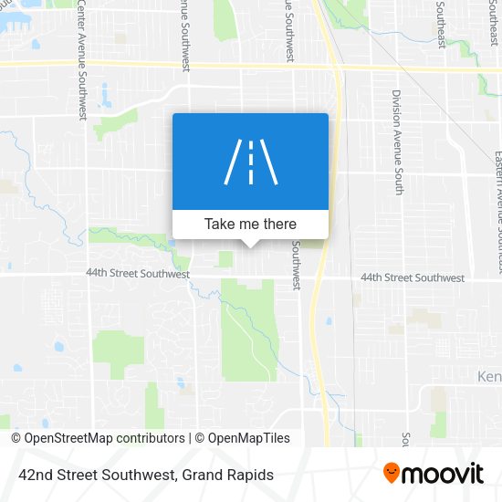 42nd Street Southwest map