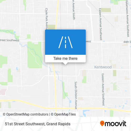 Mapa de 51st Street Southwest