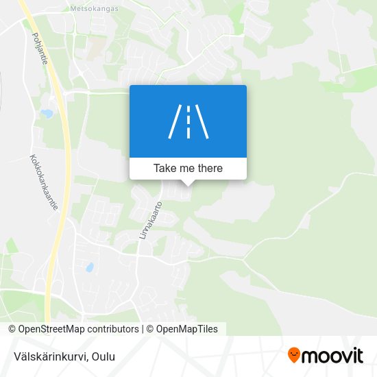 Välskärinkurvi map