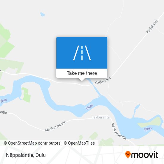 Näppäläntie map