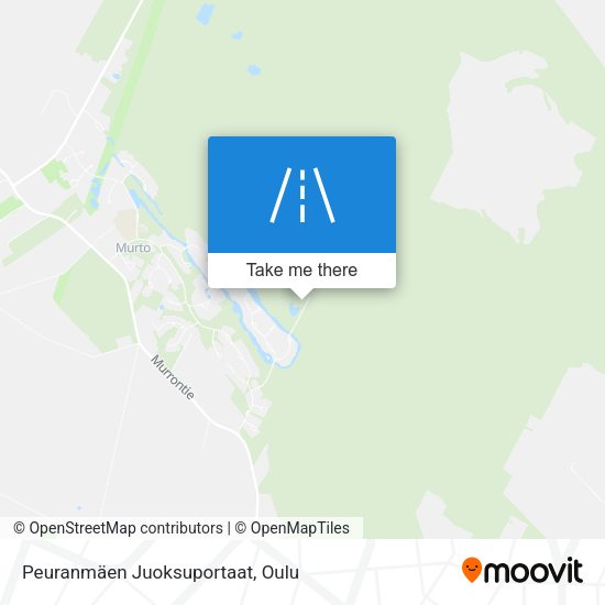 Peuranmäen Juoksuportaat map