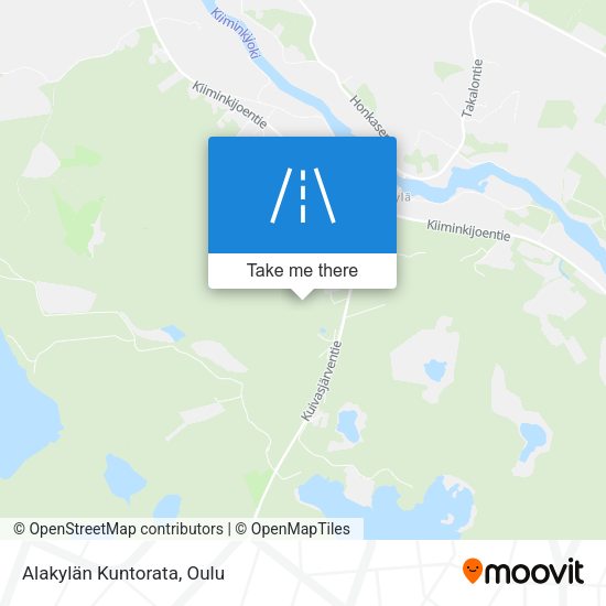 Alakylän Kuntorata map