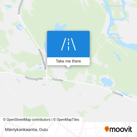 Mäntykankaantie map