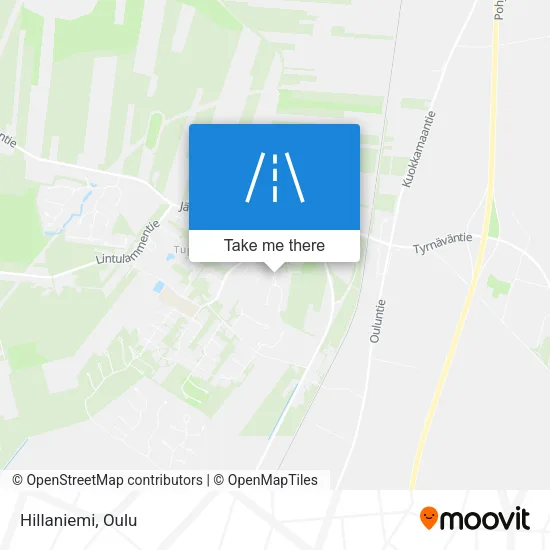 Hillaniemi map