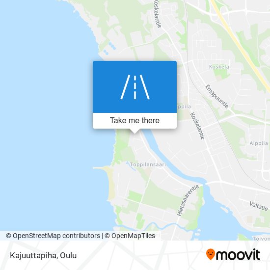 Kajuuttapiha map