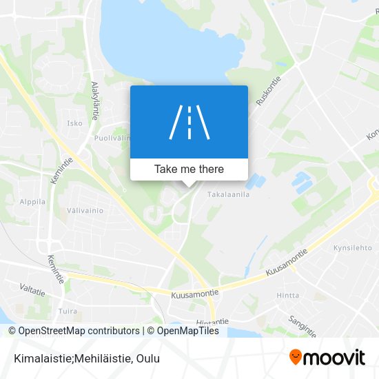 Kimalaistie;Mehiläistie map