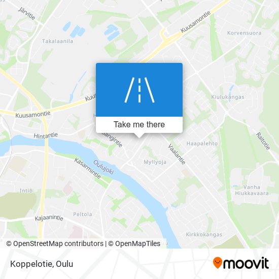 Koppelotie map