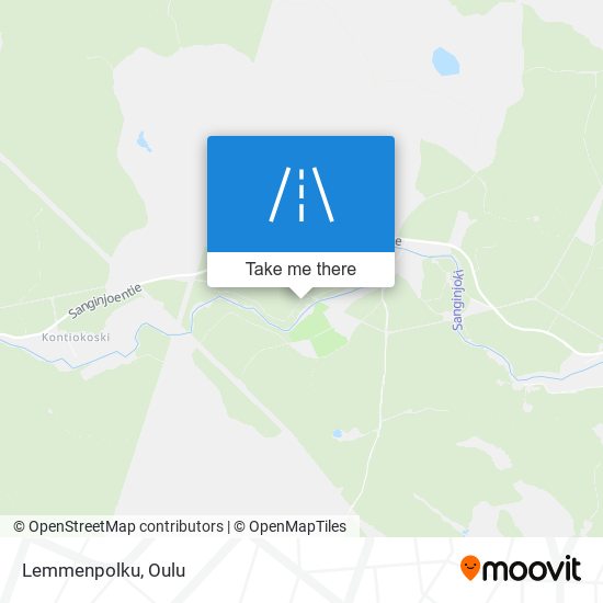 Lemmenpolku map