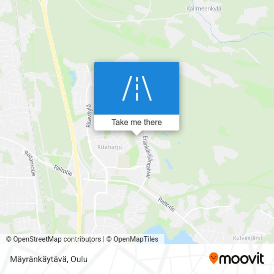 Mäyränkäytävä map