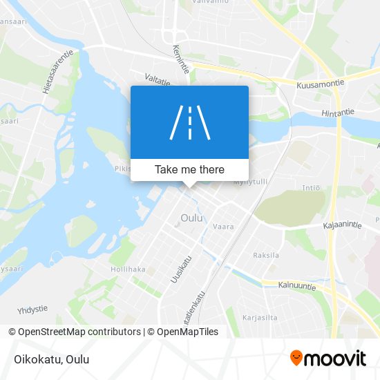 Oikokatu map