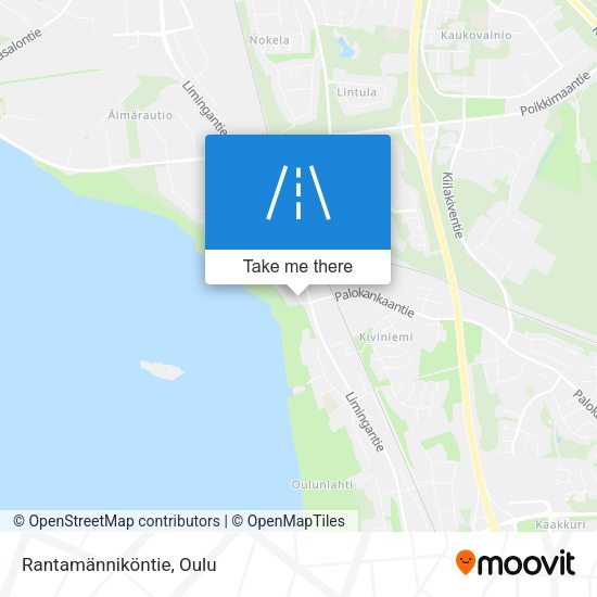 Rantamänniköntie map