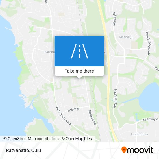 Rätvänätie map