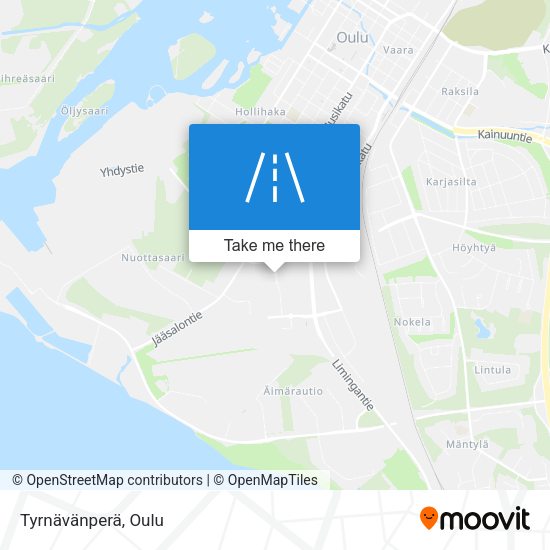 Tyrnävänperä map