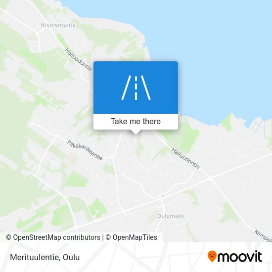 Merituulentie map