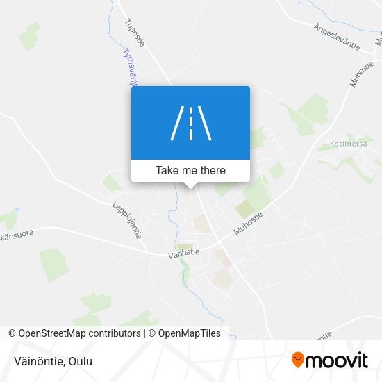 Väinöntie map