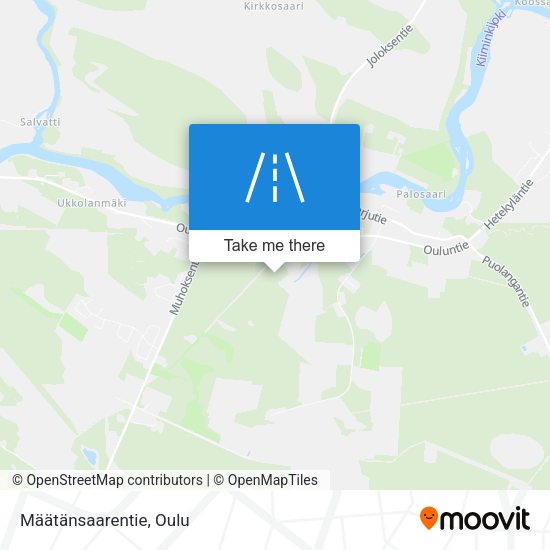 Määtänsaarentie map
