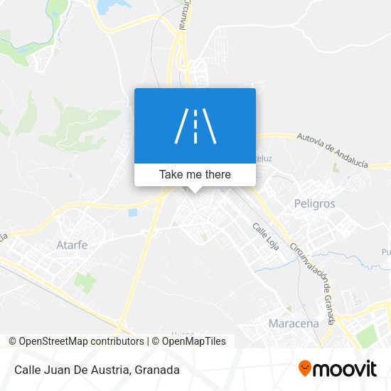 Calle Juan De Austria map