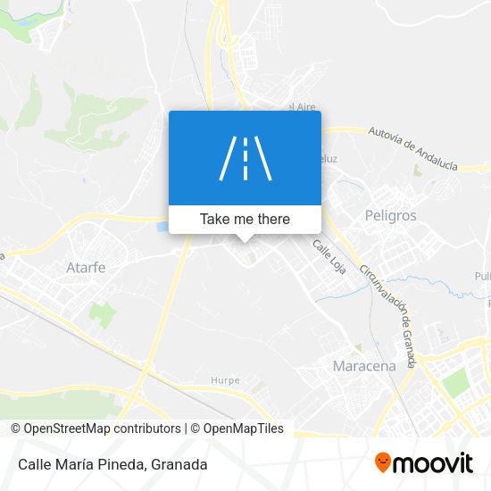 Calle María Pineda map
