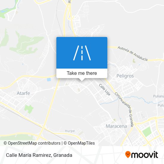Calle María Ramirez map