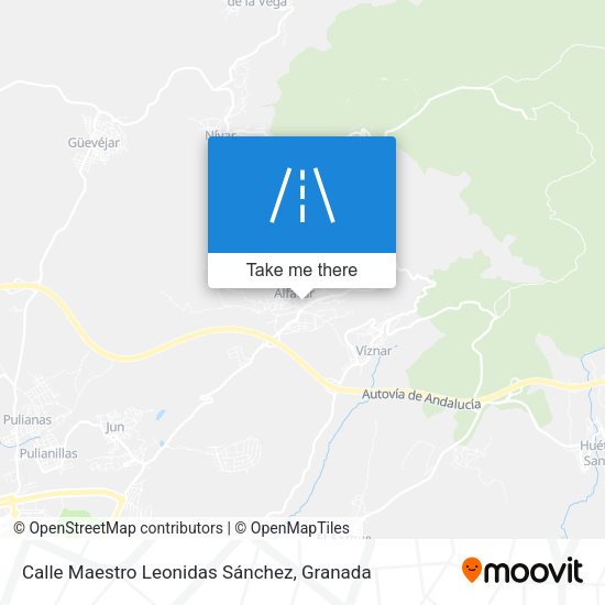 Calle Maestro Leonidas Sánchez map