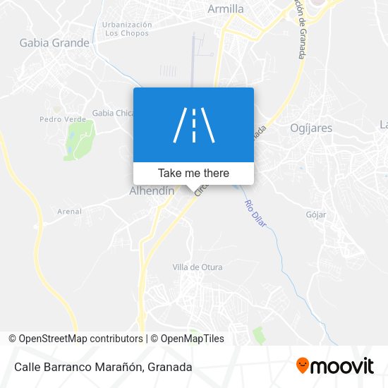 Calle Barranco Marañón map