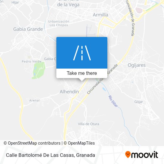 Calle Bartolomé De Las Casas map