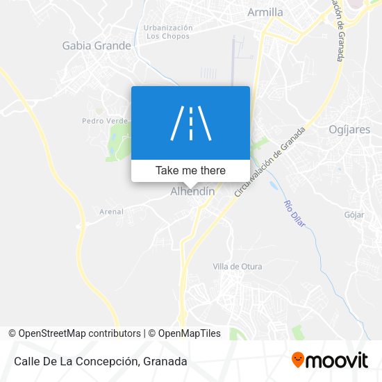 Calle De La Concepción map