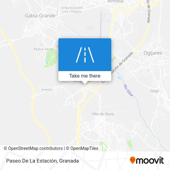 Paseo De La Estación map