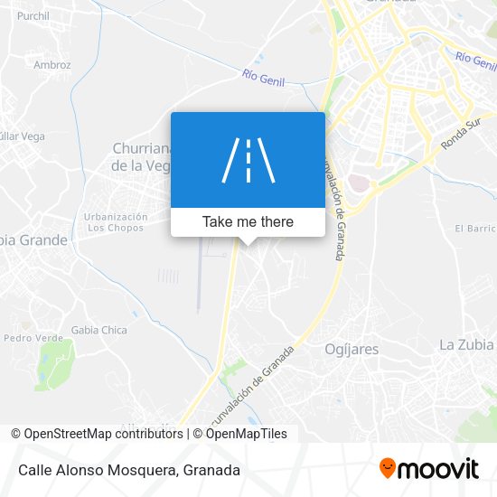 Calle Alonso Mosquera map