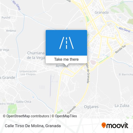Calle Tirso De Molina map