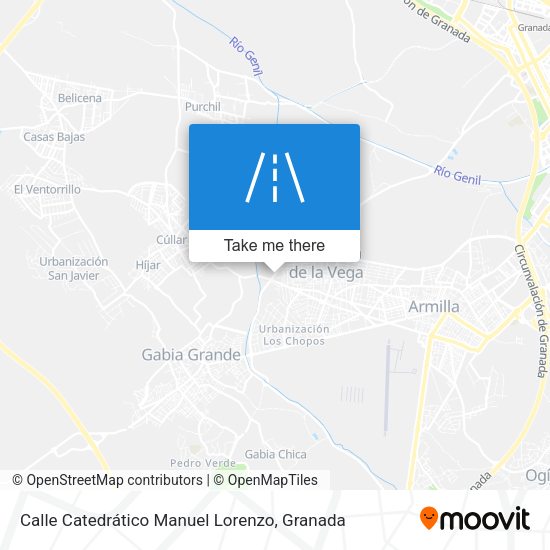 Calle Catedrático Manuel Lorenzo map