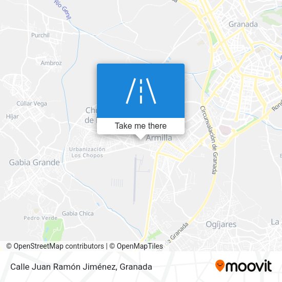 Calle Juan Ramón Jiménez map