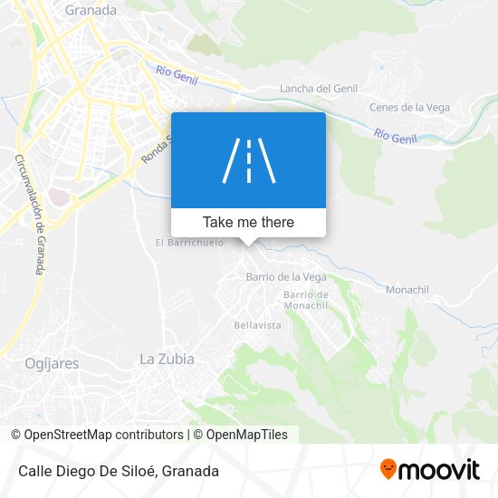 Calle Diego De Siloé map